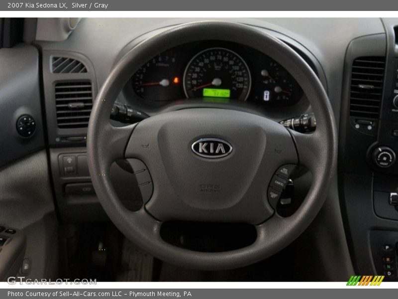 Silver / Gray 2007 Kia Sedona LX