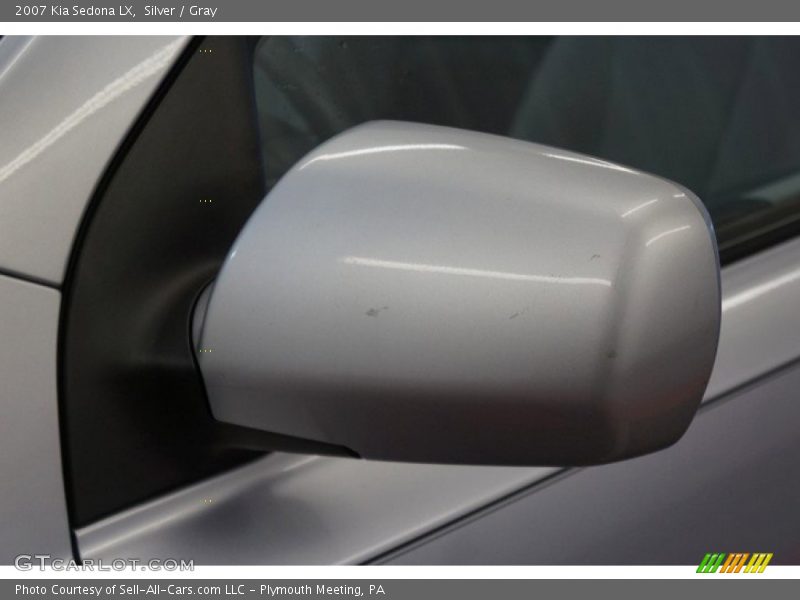 Silver / Gray 2007 Kia Sedona LX