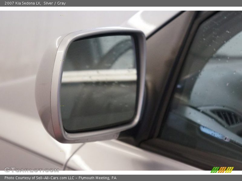 Silver / Gray 2007 Kia Sedona LX