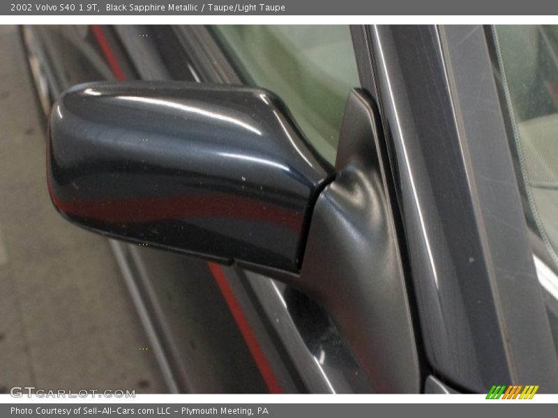 Black Sapphire Metallic / Taupe/Light Taupe 2002 Volvo S40 1.9T