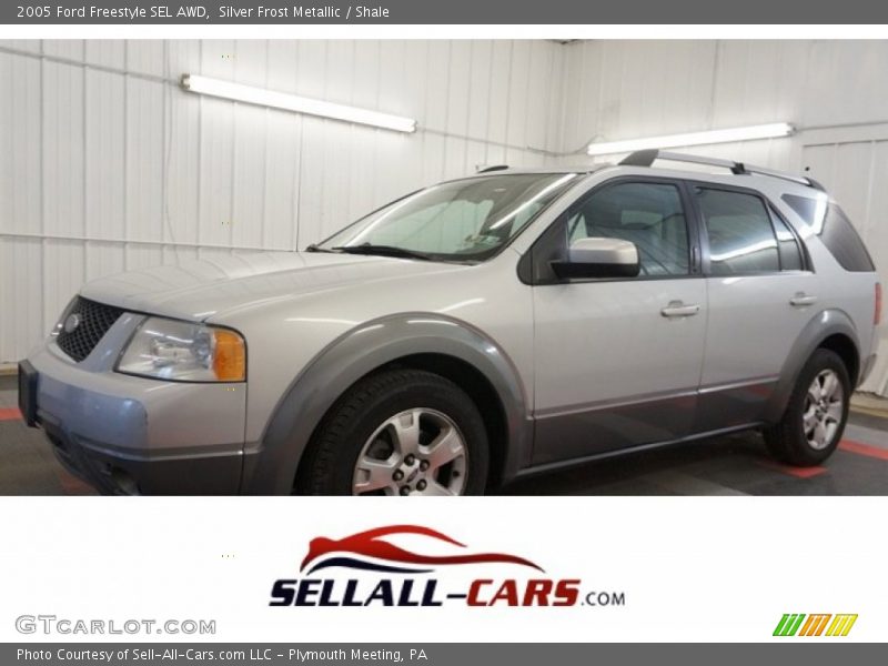 Silver Frost Metallic / Shale 2005 Ford Freestyle SEL AWD