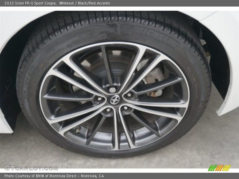 Whiteout / Black/Red Accents 2013 Scion FR-S Sport Coupe