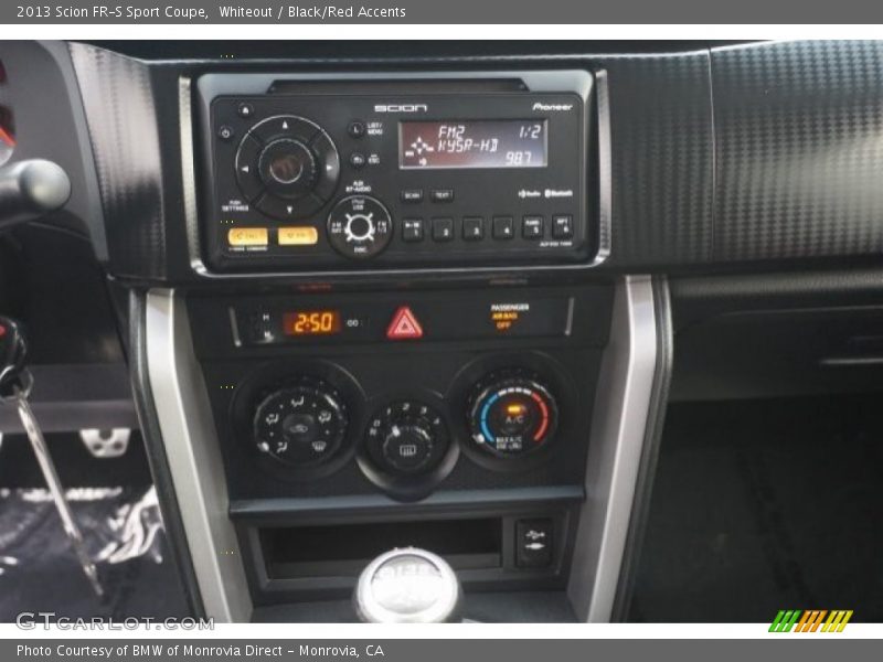 Whiteout / Black/Red Accents 2013 Scion FR-S Sport Coupe