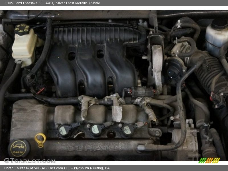 Silver Frost Metallic / Shale 2005 Ford Freestyle SEL AWD