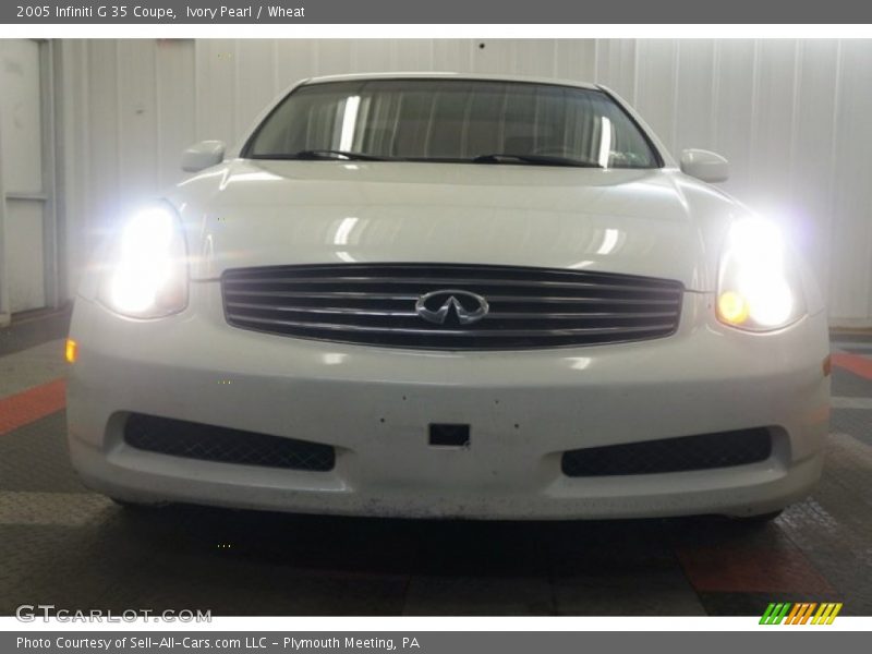 Ivory Pearl / Wheat 2005 Infiniti G 35 Coupe
