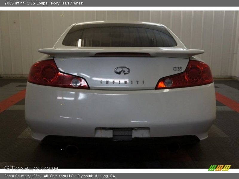 Ivory Pearl / Wheat 2005 Infiniti G 35 Coupe