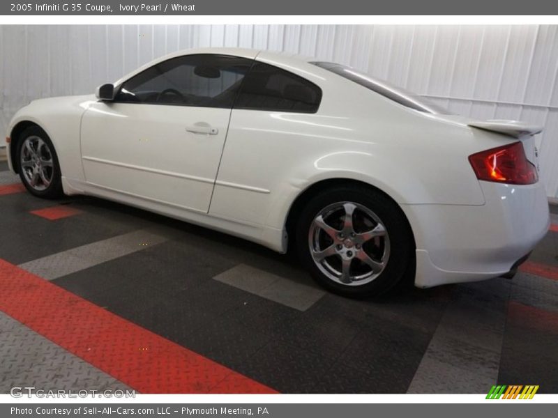 Ivory Pearl / Wheat 2005 Infiniti G 35 Coupe
