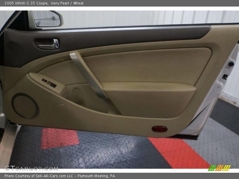 Ivory Pearl / Wheat 2005 Infiniti G 35 Coupe