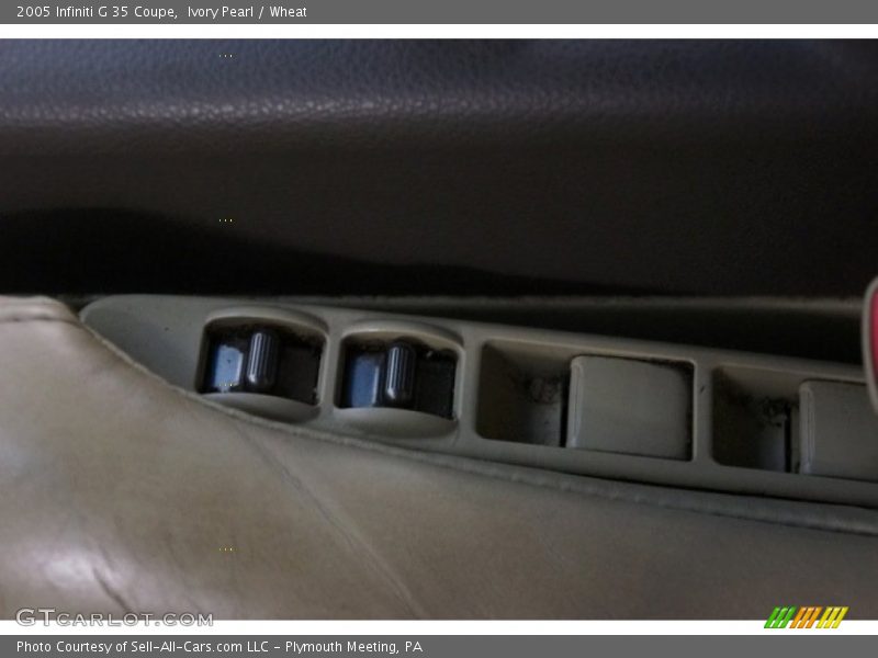 Ivory Pearl / Wheat 2005 Infiniti G 35 Coupe