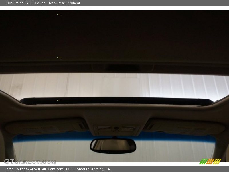 Ivory Pearl / Wheat 2005 Infiniti G 35 Coupe