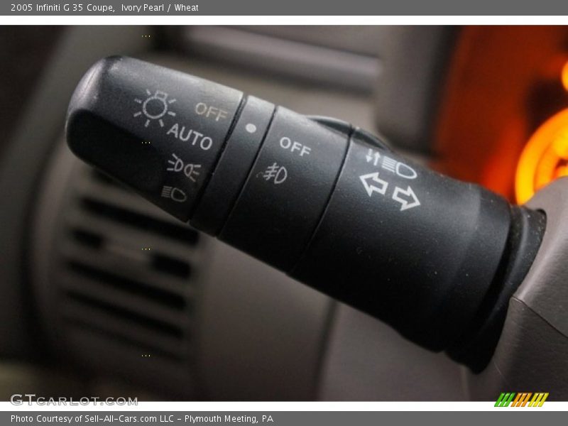Ivory Pearl / Wheat 2005 Infiniti G 35 Coupe
