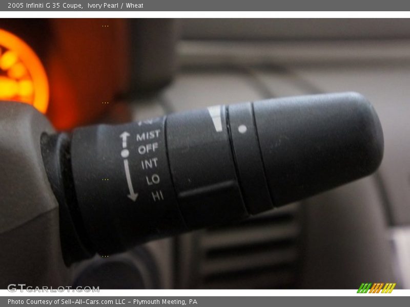 Ivory Pearl / Wheat 2005 Infiniti G 35 Coupe