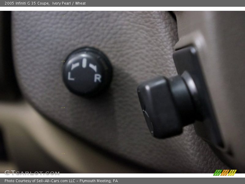 Ivory Pearl / Wheat 2005 Infiniti G 35 Coupe