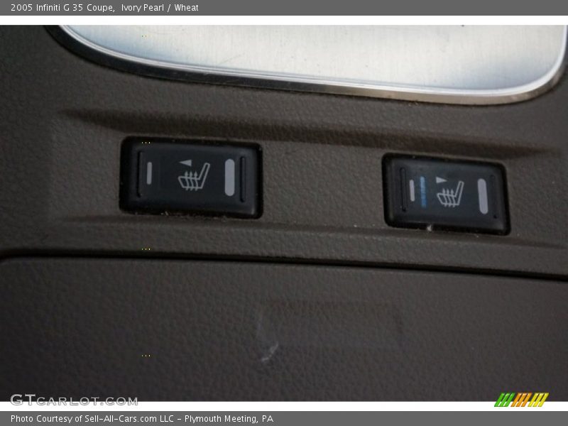 Ivory Pearl / Wheat 2005 Infiniti G 35 Coupe