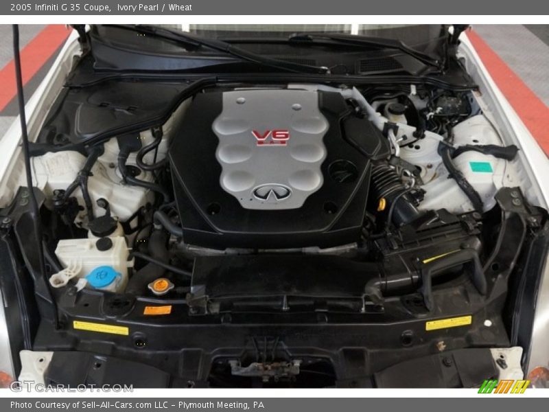 Ivory Pearl / Wheat 2005 Infiniti G 35 Coupe