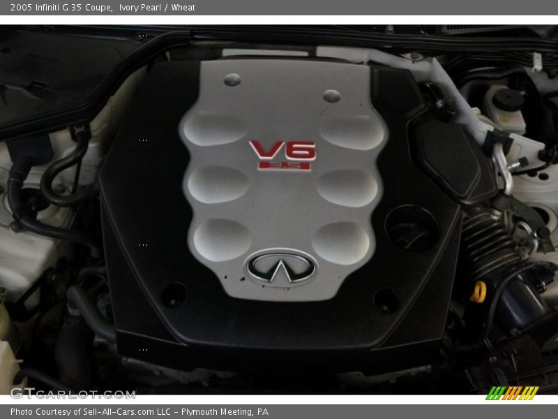 Ivory Pearl / Wheat 2005 Infiniti G 35 Coupe