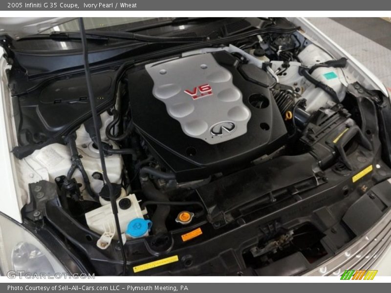 Ivory Pearl / Wheat 2005 Infiniti G 35 Coupe