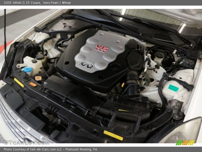 Ivory Pearl / Wheat 2005 Infiniti G 35 Coupe