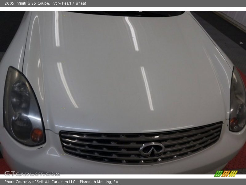 Ivory Pearl / Wheat 2005 Infiniti G 35 Coupe