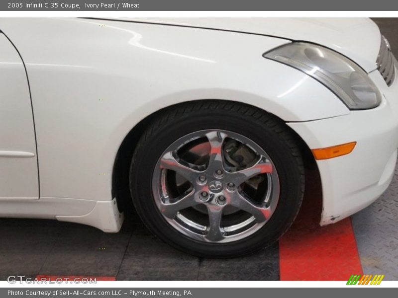 Ivory Pearl / Wheat 2005 Infiniti G 35 Coupe