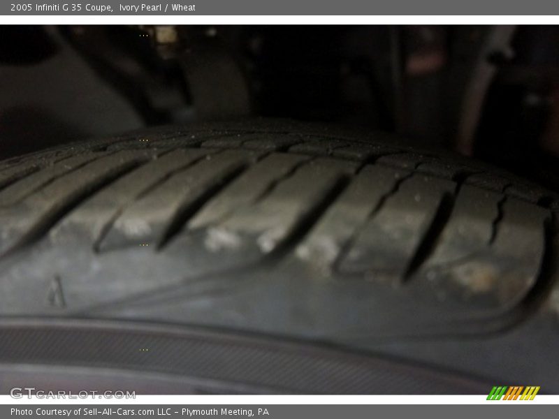 Ivory Pearl / Wheat 2005 Infiniti G 35 Coupe