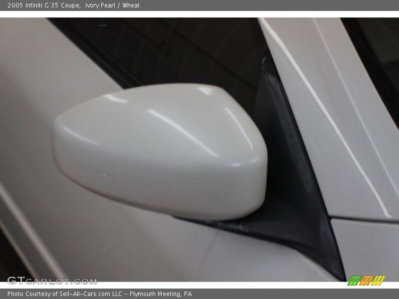 Ivory Pearl / Wheat 2005 Infiniti G 35 Coupe