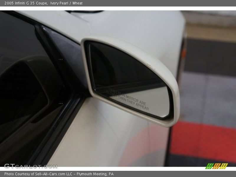 Ivory Pearl / Wheat 2005 Infiniti G 35 Coupe