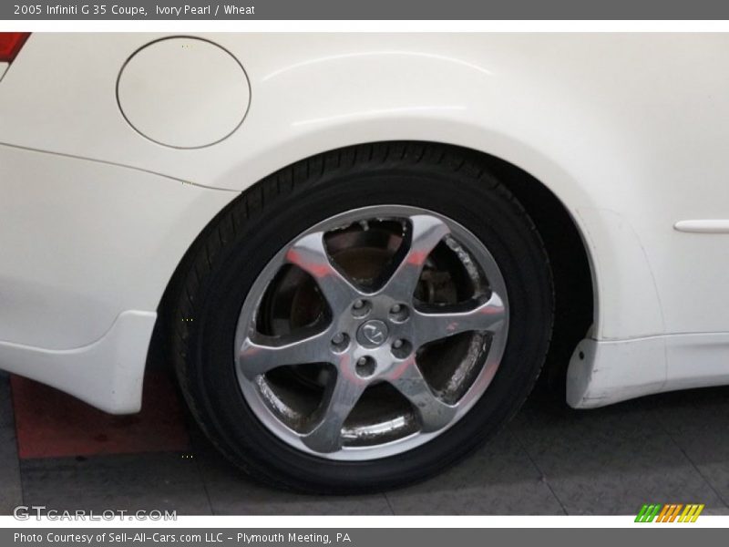Ivory Pearl / Wheat 2005 Infiniti G 35 Coupe