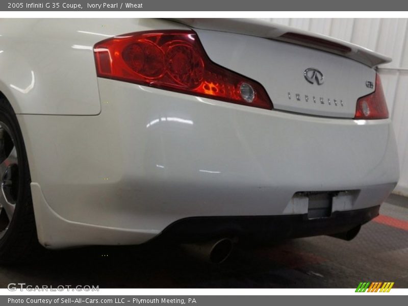 Ivory Pearl / Wheat 2005 Infiniti G 35 Coupe