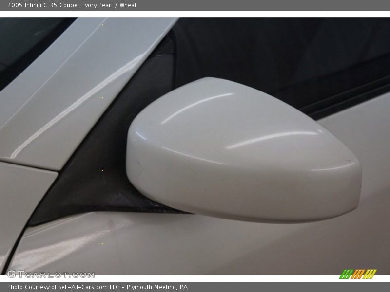 Ivory Pearl / Wheat 2005 Infiniti G 35 Coupe