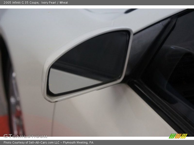Ivory Pearl / Wheat 2005 Infiniti G 35 Coupe