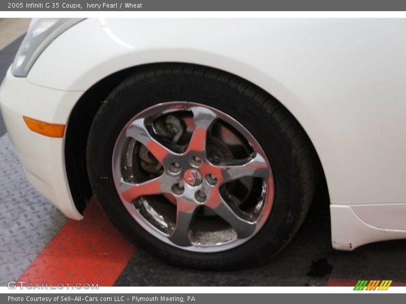 Ivory Pearl / Wheat 2005 Infiniti G 35 Coupe