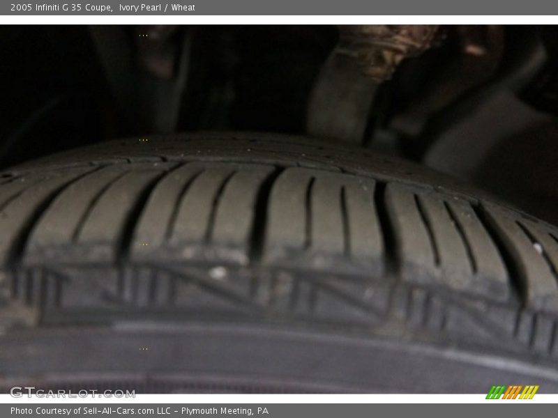 Ivory Pearl / Wheat 2005 Infiniti G 35 Coupe