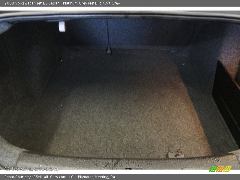 Platinum Grey Metallic / Art Grey 2008 Volkswagen Jetta S Sedan