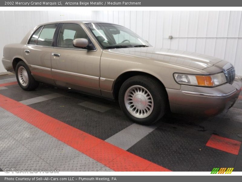 Arizona Beige Metallic / Medium Parchment 2002 Mercury Grand Marquis LS