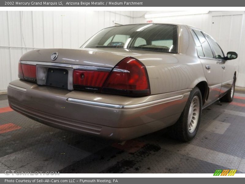 Arizona Beige Metallic / Medium Parchment 2002 Mercury Grand Marquis LS