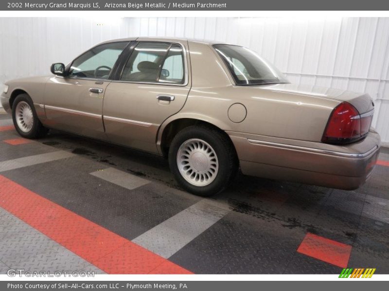 Arizona Beige Metallic / Medium Parchment 2002 Mercury Grand Marquis LS