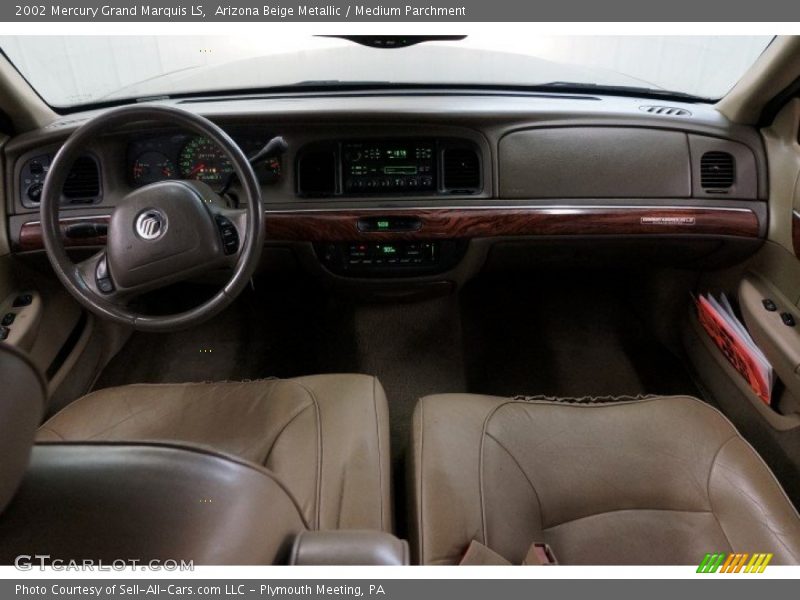 Arizona Beige Metallic / Medium Parchment 2002 Mercury Grand Marquis LS