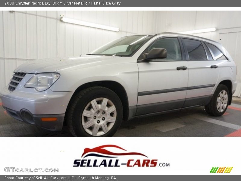 Bright Silver Metallic / Pastel Slate Gray 2008 Chrysler Pacifica LX