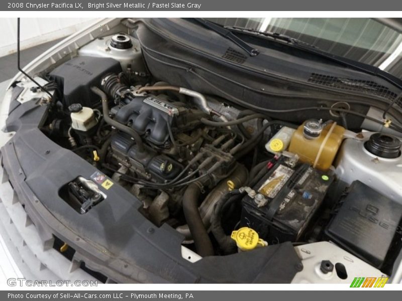 Bright Silver Metallic / Pastel Slate Gray 2008 Chrysler Pacifica LX