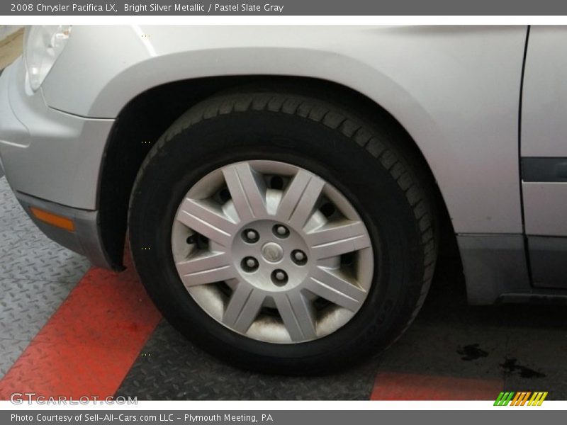 Bright Silver Metallic / Pastel Slate Gray 2008 Chrysler Pacifica LX