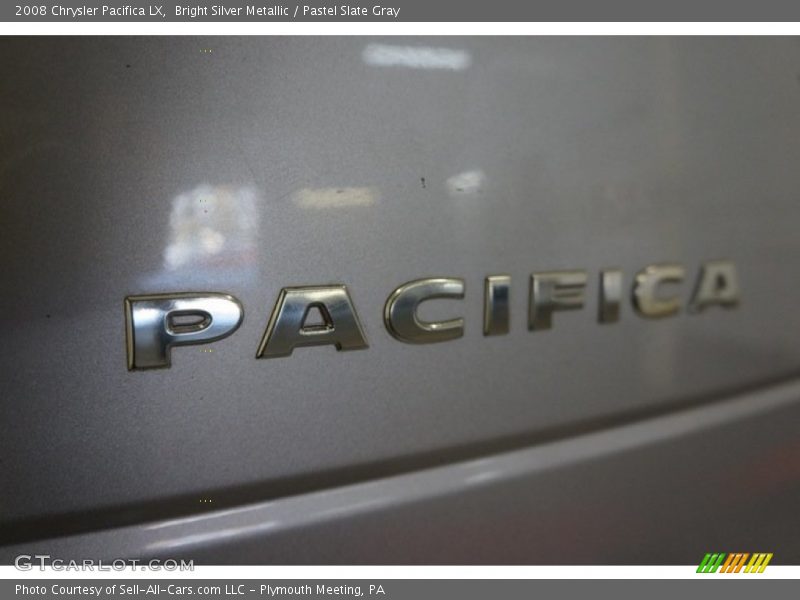 Bright Silver Metallic / Pastel Slate Gray 2008 Chrysler Pacifica LX