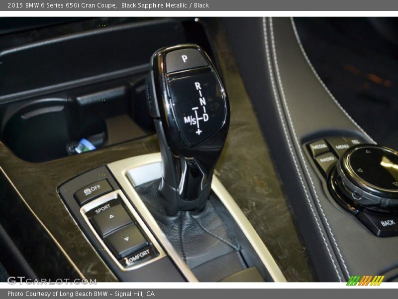  2015 6 Series 650i Gran Coupe 8 Speed Sport Automatic Shifter