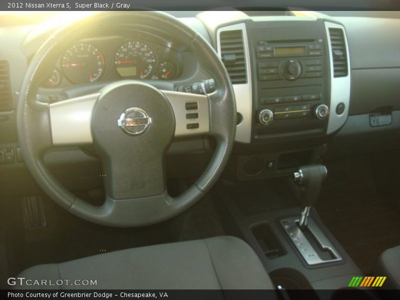 Super Black / Gray 2012 Nissan Xterra S