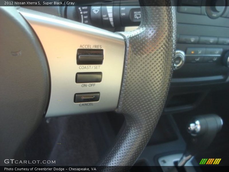 Super Black / Gray 2012 Nissan Xterra S