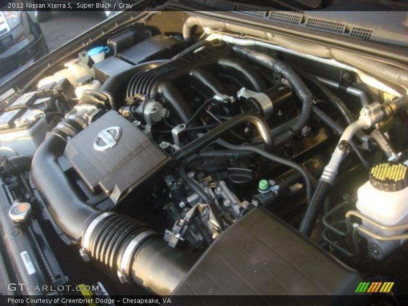 Super Black / Gray 2012 Nissan Xterra S