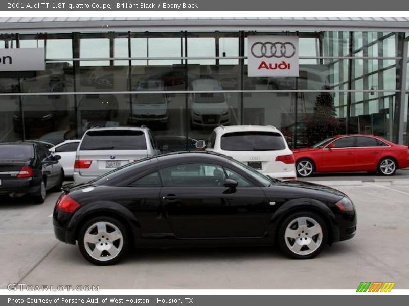 Brilliant Black / Ebony Black 2001 Audi TT 1.8T quattro Coupe