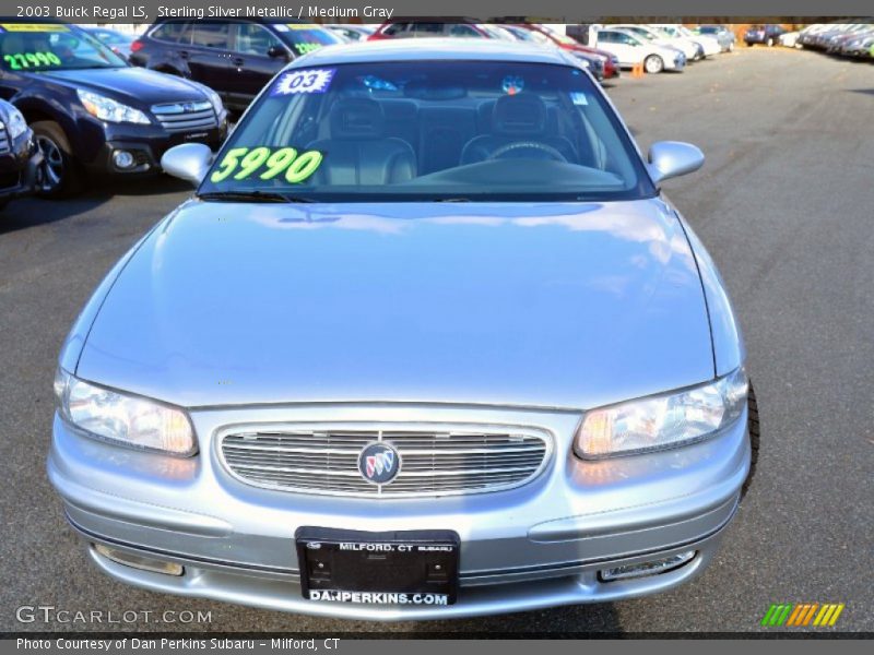 Sterling Silver Metallic / Medium Gray 2003 Buick Regal LS