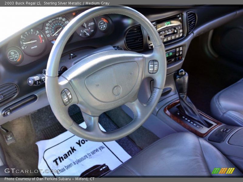 Sterling Silver Metallic / Medium Gray 2003 Buick Regal LS