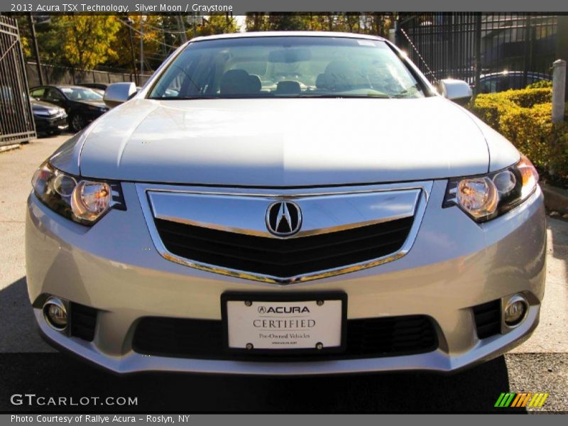 Silver Moon / Graystone 2013 Acura TSX Technology